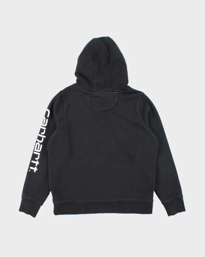 Vintage 2000's Women's Carhartt Small Logo Hoodie - L sold by Rokit product image thumbnail 2