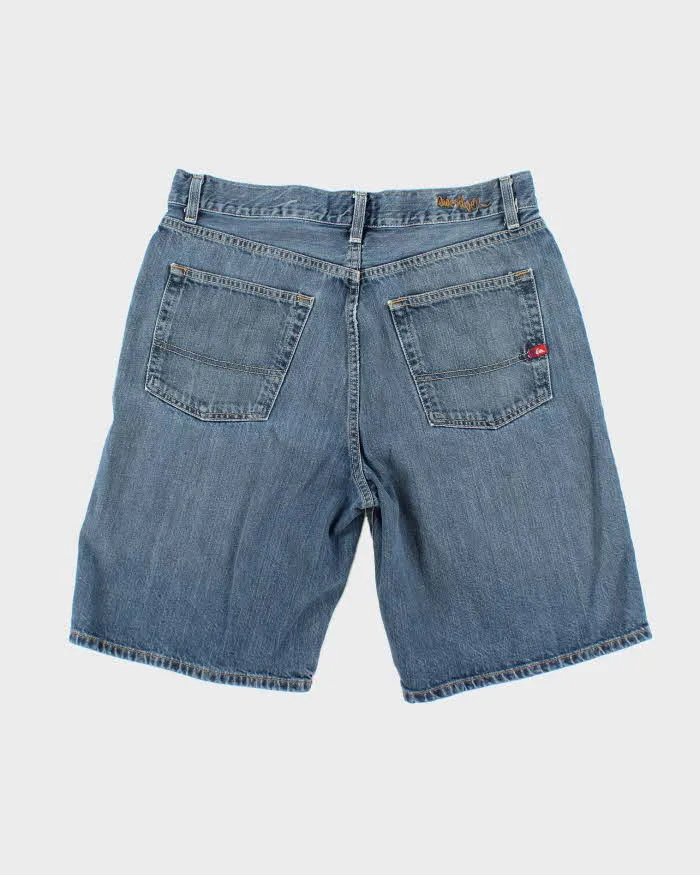 Vintage Quiksilver Medium Wash Denim Shorts - W32 L10 sold by Rokit product image thumbnail 2