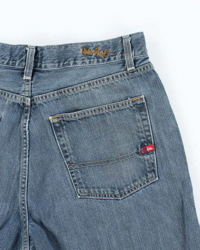 Vintage Quiksilver Medium Wash Denim Shorts - W32 L10 sold by Rokit product image thumbnail 4