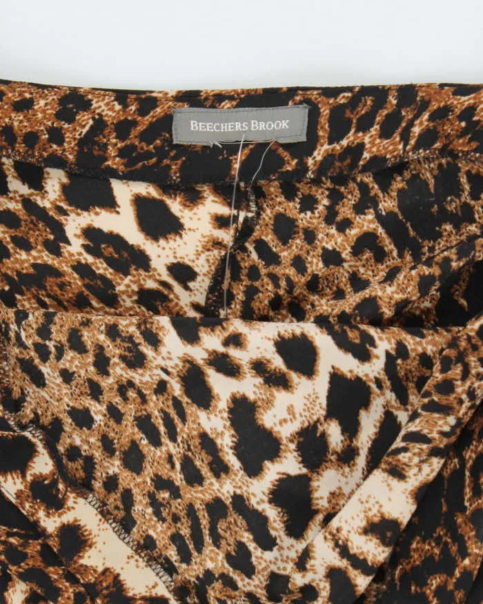 Vintage 90s Beechers Brook Leopard Print Dress - L sold by Rokit product image thumbnail 5
