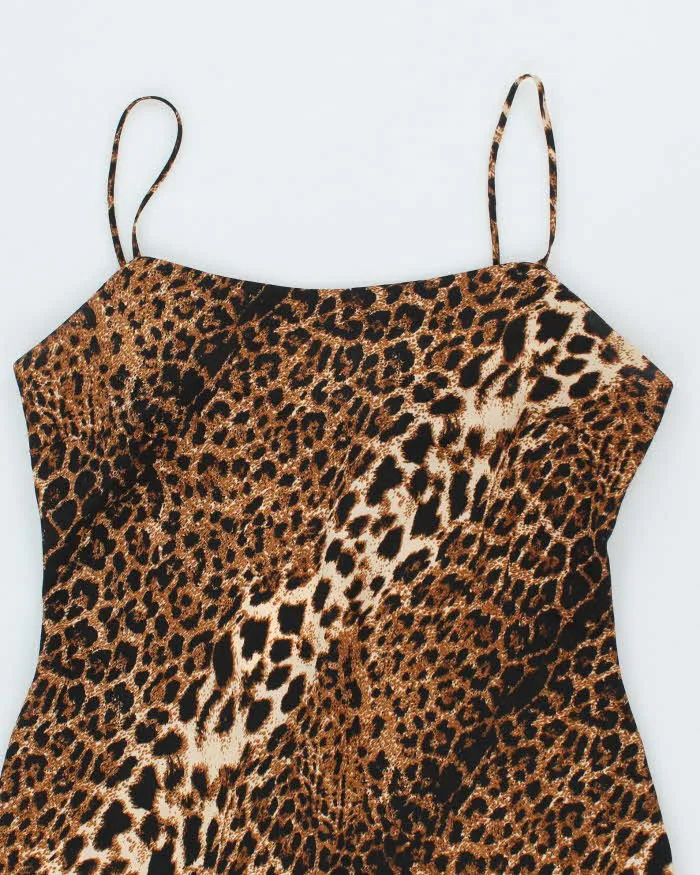 Vintage 90s Beechers Brook Leopard Print Dress - L sold by Rokit product image thumbnail 3
