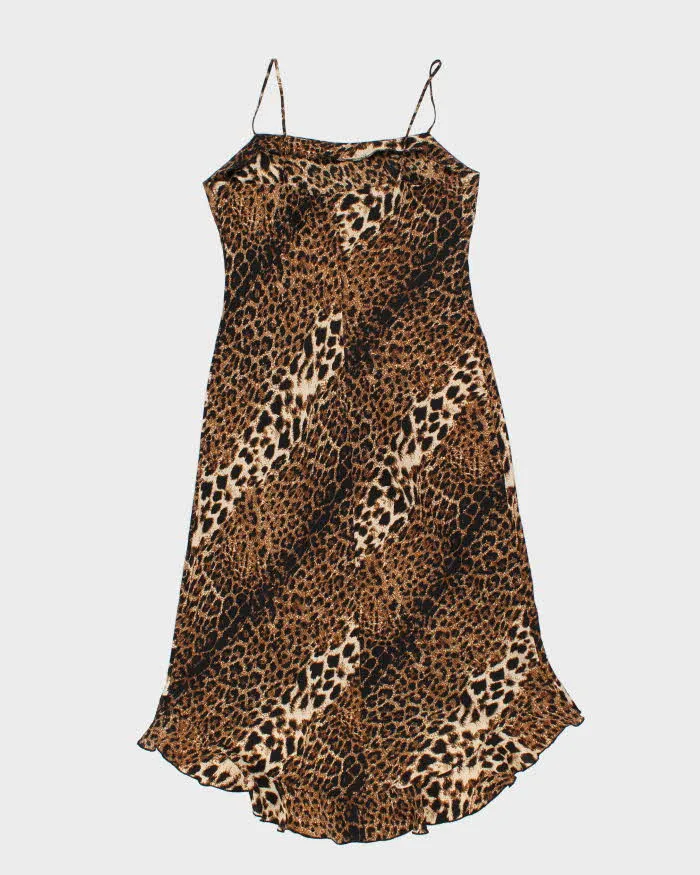 Vintage 90s Beechers Brook Leopard Print Dress - L sold by Rokit product image thumbnail 2
