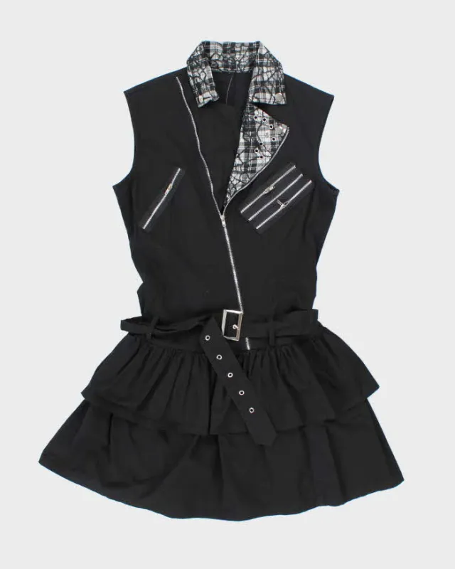 Vintage Y2k 00s Zip-Up Dress - M sold by Rokit