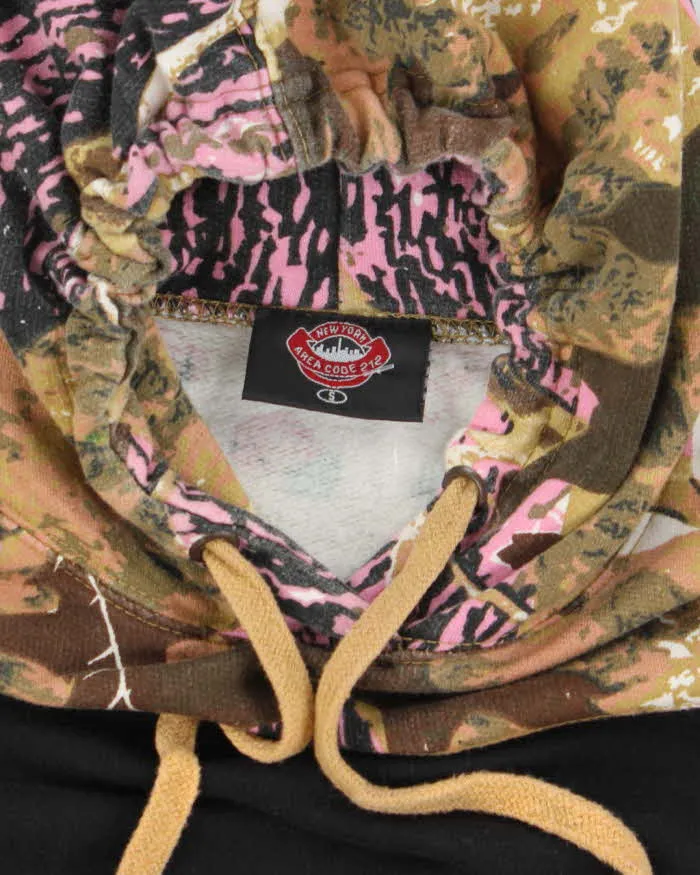 Vintage 2000's Women's Camouflage Hoodie - S sold by Rokit product image thumbnail 5