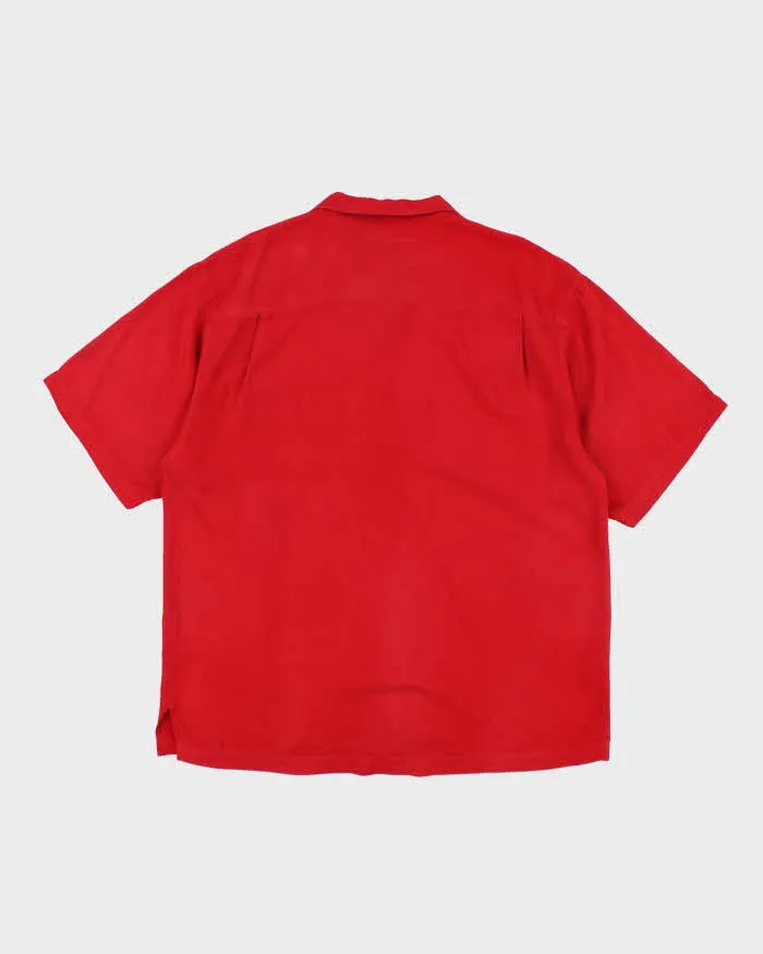 Vintage 2000's Tommy Bahama Wide Fit Hawaiian Shirt - XL sold by Rokit product image thumbnail 2