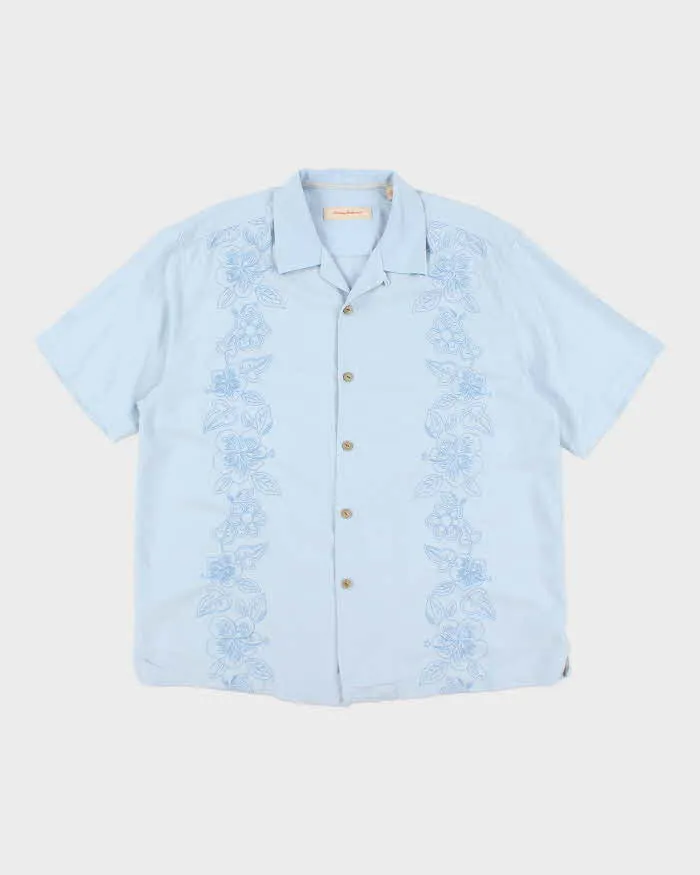 Vintage Tommy Bahama Floral Print Oversized Hawaiian Shirt - XL sold by Rokit