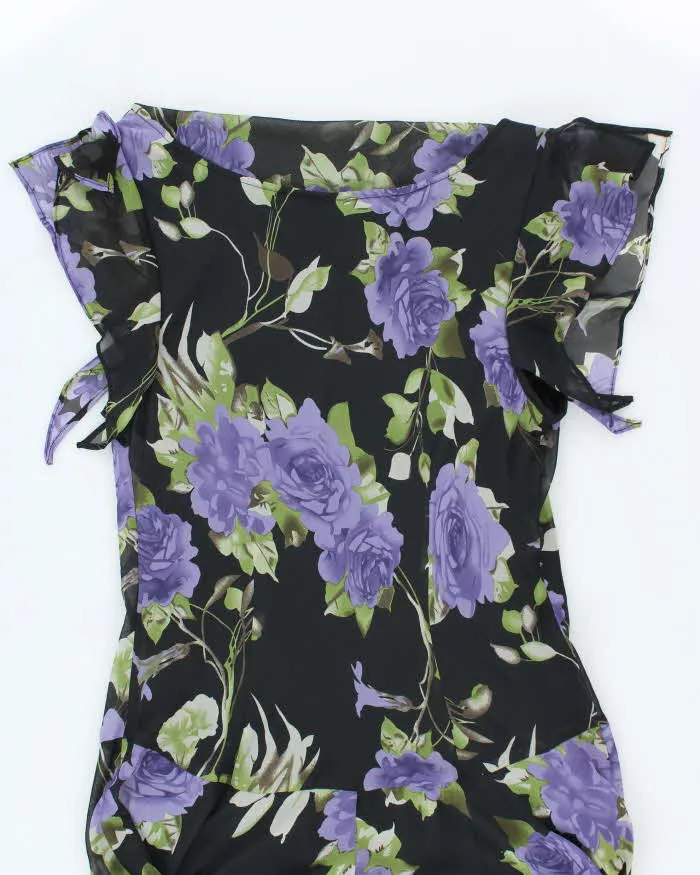 Vintage 90s Jessica Floral Flowy Dress - L sold by Rokit product image thumbnail 4