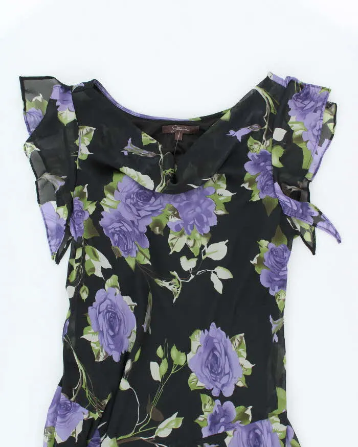 Vintage 90s Jessica Floral Flowy Dress - L sold by Rokit product image thumbnail 3