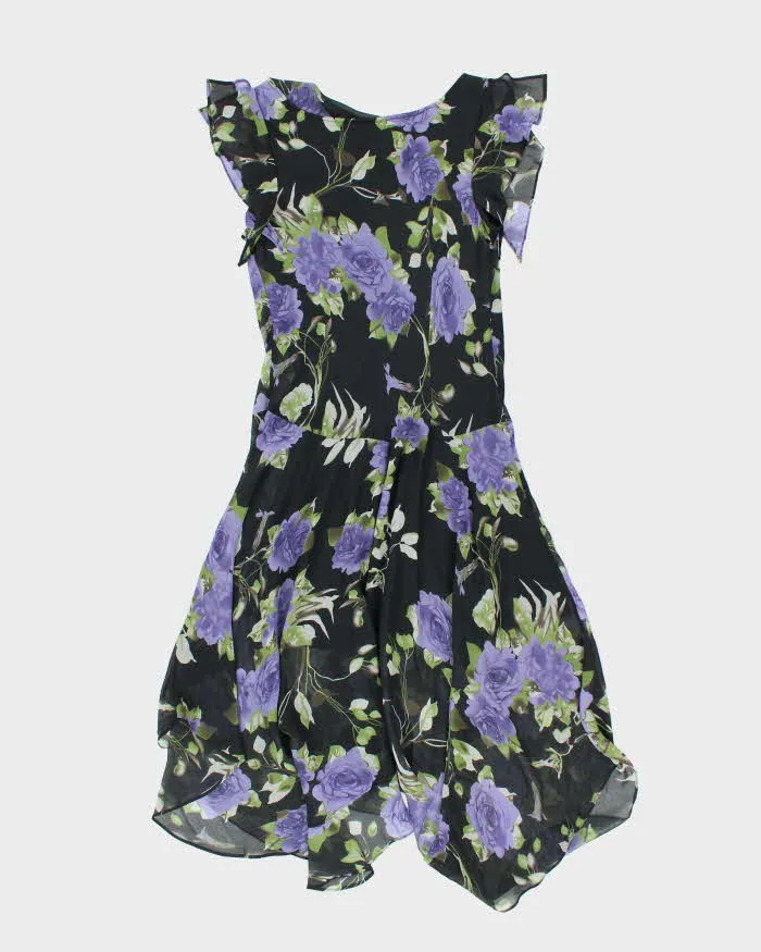 Vintage 90s Jessica Floral Flowy Dress - L sold by Rokit product image thumbnail 2