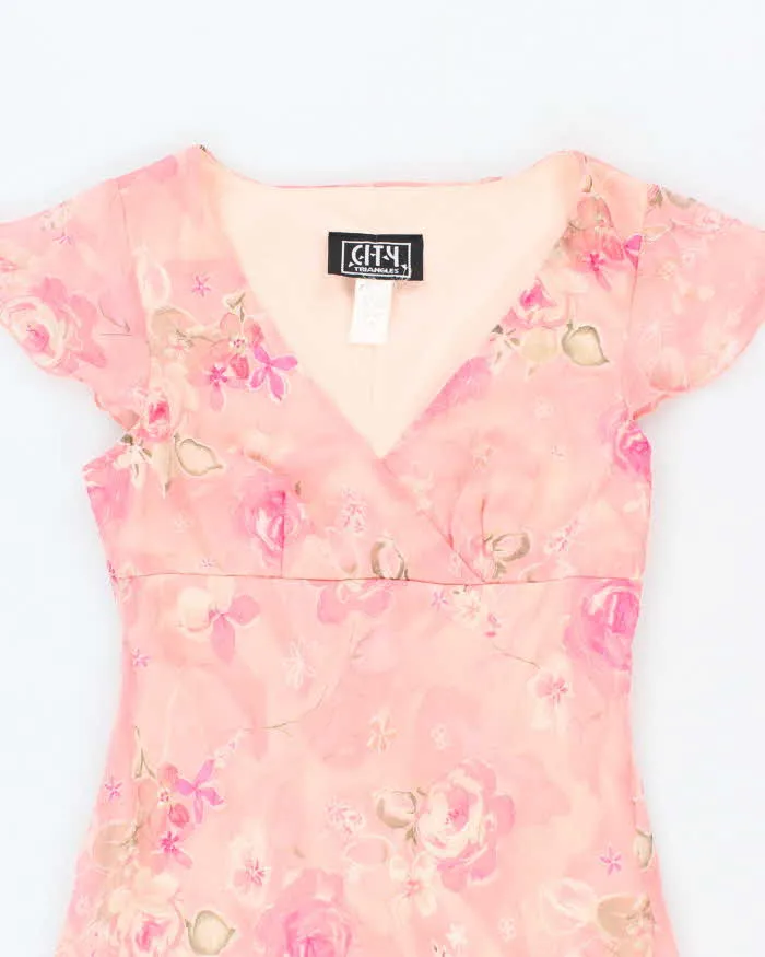 Vintage 90s City Triangles Floral Dress - S sold by Rokit product image thumbnail 3