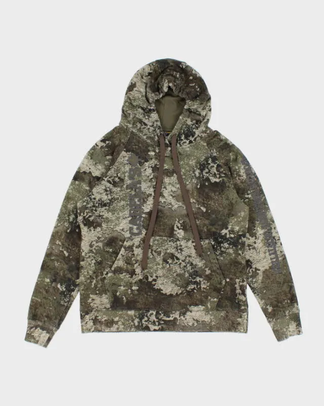 Vintage Y2K Cabela's Embroidered Digital Camo Hoodie - M sold by Rokit
