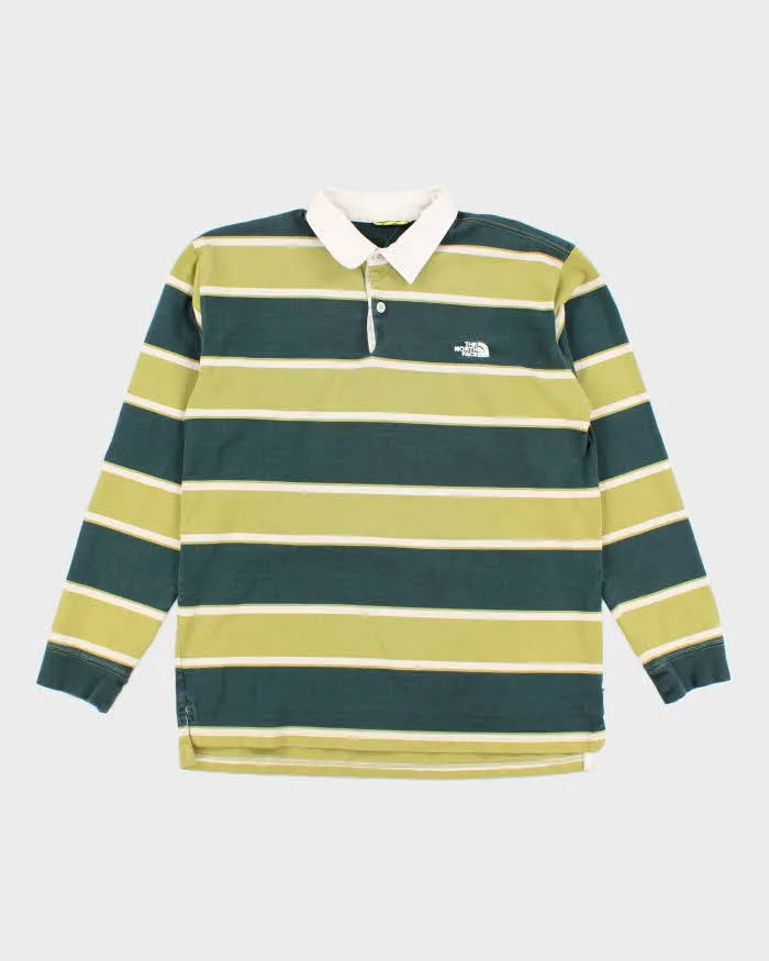 Vintage 2000's The North Face Striped Long-sleeved Polo Shirt - XL sold by Rokit