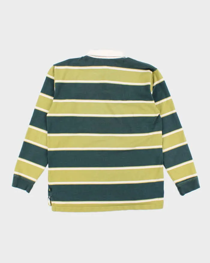 Vintage 2000's The North Face Striped Long-sleeved Polo Shirt - XL sold by Rokit product image thumbnail 2