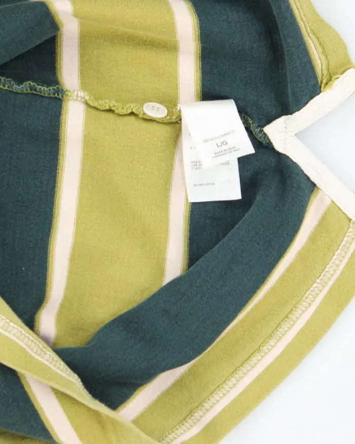 Vintage 2000's The North Face Striped Long-sleeved Polo Shirt - XL sold by Rokit product image thumbnail 5