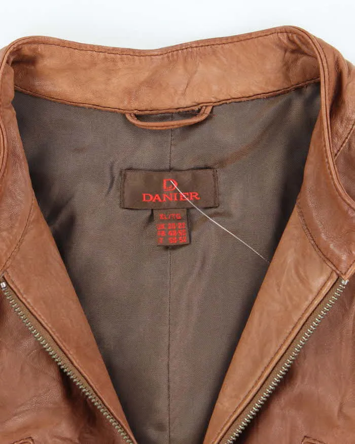 Vintage Y2k 00s Danier Lightweight Leather Jacket - XL sold by Rokit product image thumbnail 5