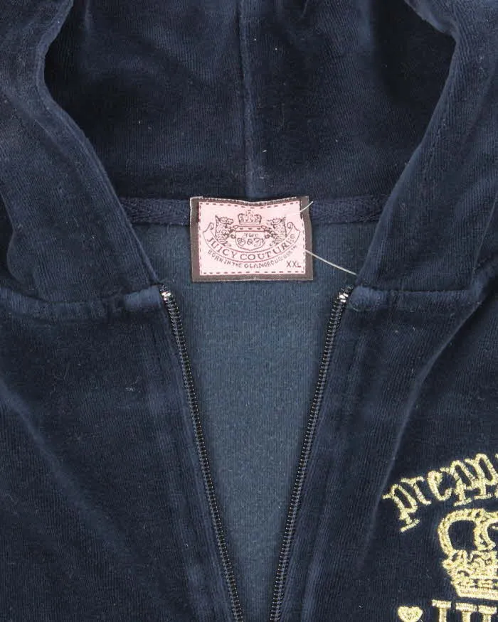Vintage Y2k 00s Juicy Couture Zip-Up Hoodie - XXL sold by Rokit product image thumbnail 5