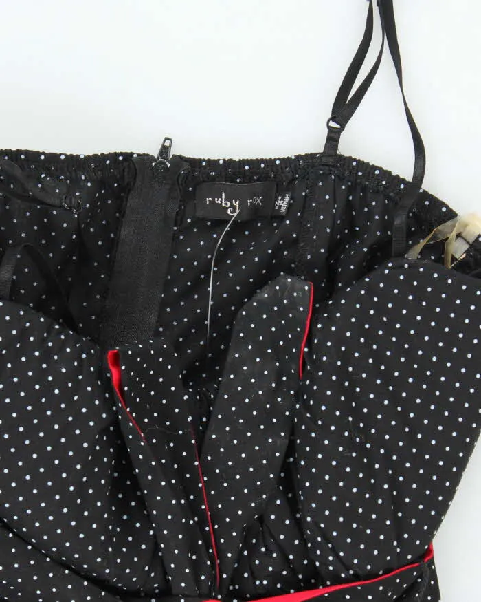 Vintage 00s Ruby Rox Polka Dot Dress - XS sold by Rokit product image thumbnail 5