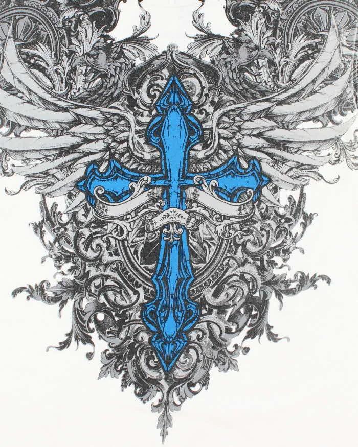 Vintage Y2K Gothic Style Graphic T-Shirt - S sold by Rokit product image thumbnail 3