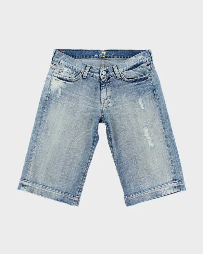 Vintage 00s For All Man Kind Denim Shorts - W33 sold by Rokit