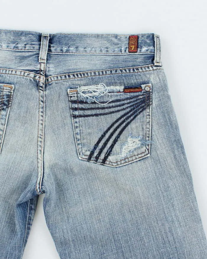 Vintage 00s For All Man Kind Denim Shorts - W33 sold by Rokit product image thumbnail 4