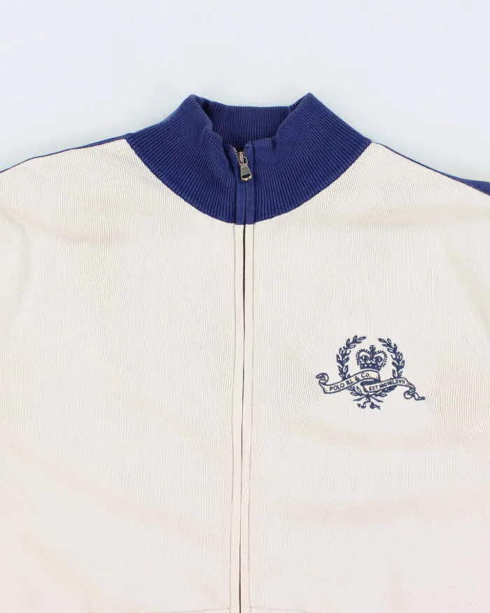 Vintage 2000's Ralph Lauren Full Zip Embroidered Sweatshirt - L sold by Rokit product image thumbnail 3