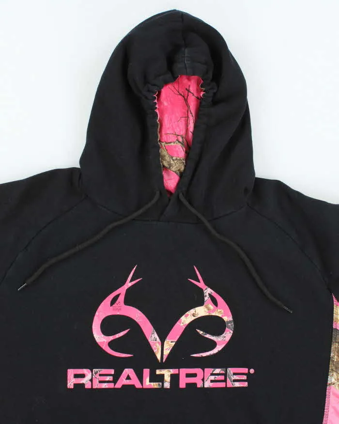 Vintage Y2K Real Tree Pink Camouflage Branded Hoodie - XL sold by Rokit product image thumbnail 3