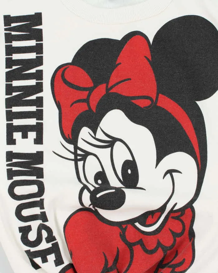 Vintage 90's Disney Minnie Mouse Big Graphic Sweatshirt - S sold by Rokit product image thumbnail 3