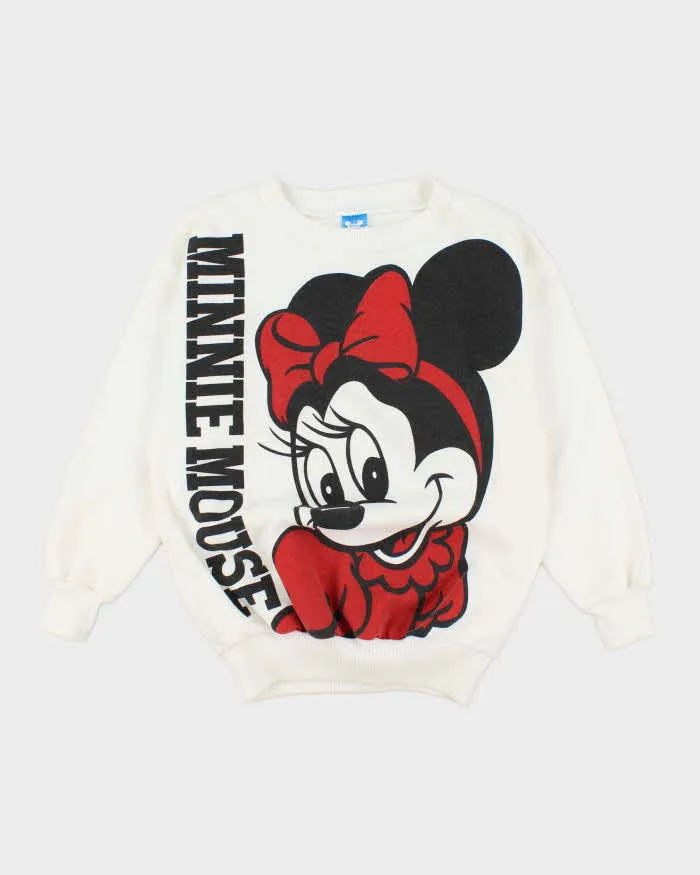Vintage 90's Disney Minnie Mouse Big Graphic Sweatshirt - S sold by Rokit