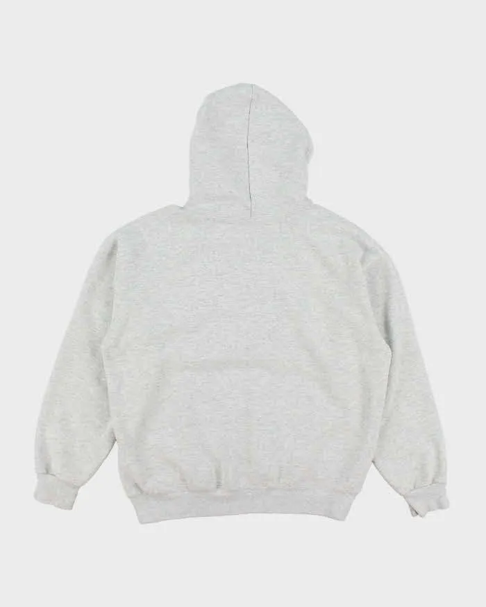 Vintage 90's Hoyas Tartan Print Oversized Hoodie - L sold by Rokit product image thumbnail 2