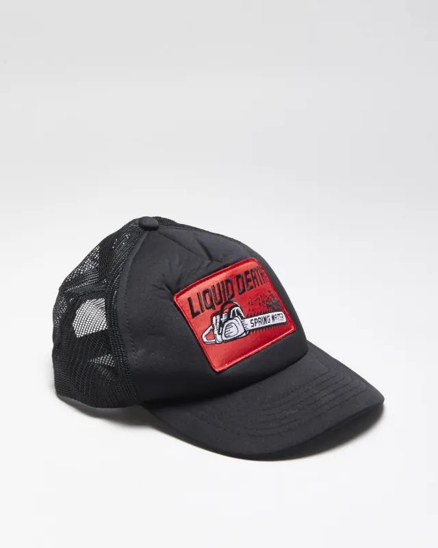 Liquid Death Promotional Embroidered Trucker Cap - OS sold by Rokit
