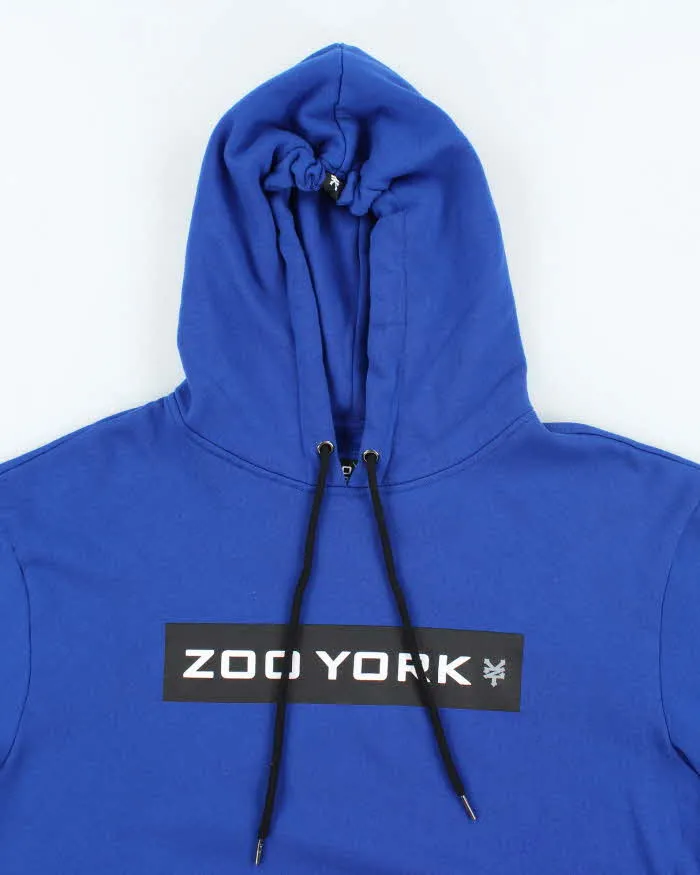Vintage 2000's Zoo York Spell Out Lightweight Hoodie - XL sold by Rokit product image thumbnail 3