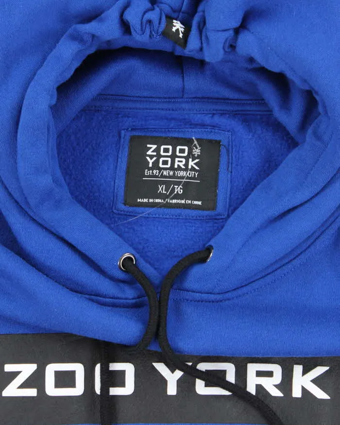 Vintage 2000's Zoo York Spell Out Lightweight Hoodie - XL sold by Rokit product image thumbnail 5