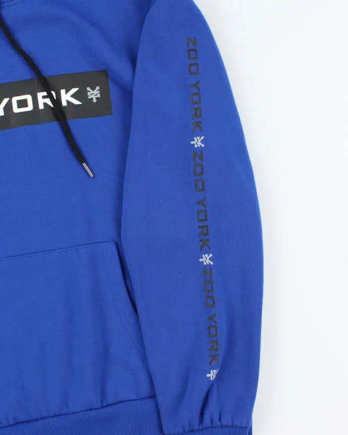 Vintage 2000's Zoo York Spell Out Lightweight Hoodie - XL sold by Rokit product image thumbnail 4