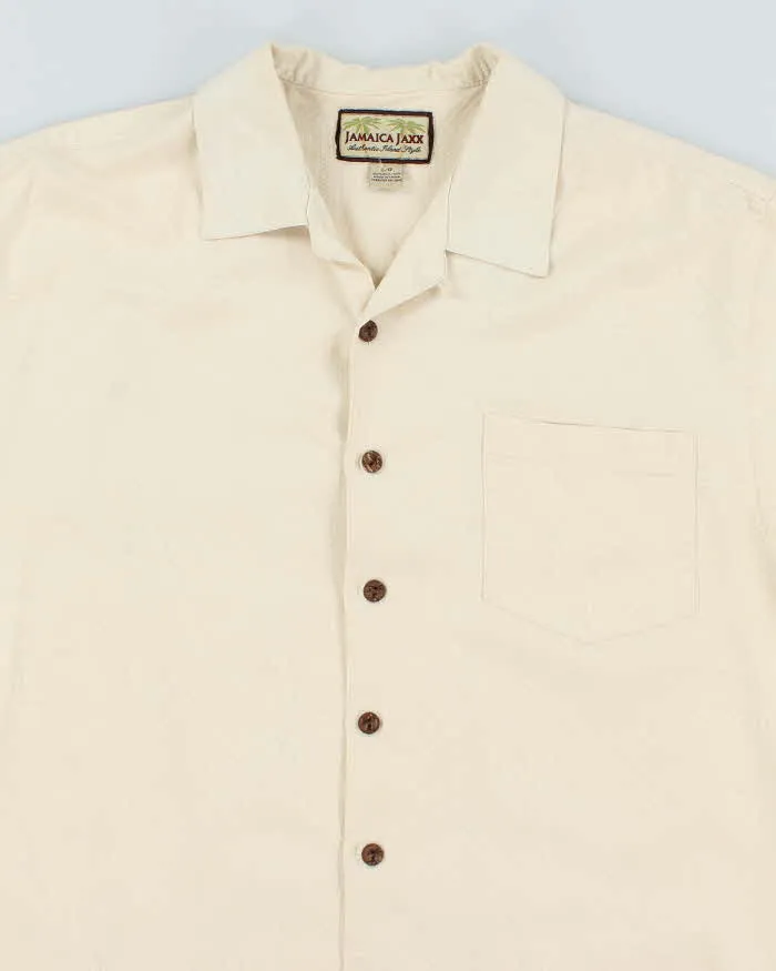 Vintage Jamaica Jaxx Hawaiian Silk Shirt - L sold by Rokit product image thumbnail 3