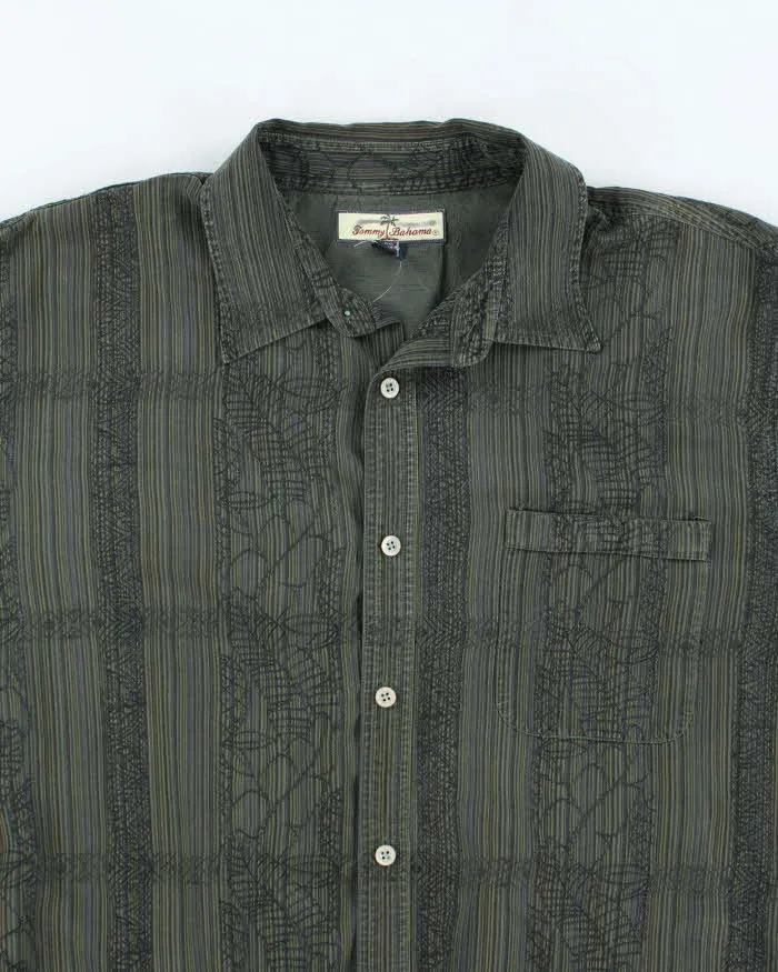 Vintage Tommy Bahama Long Sleeve Silk Shirt - XL sold by Rokit product image thumbnail 3