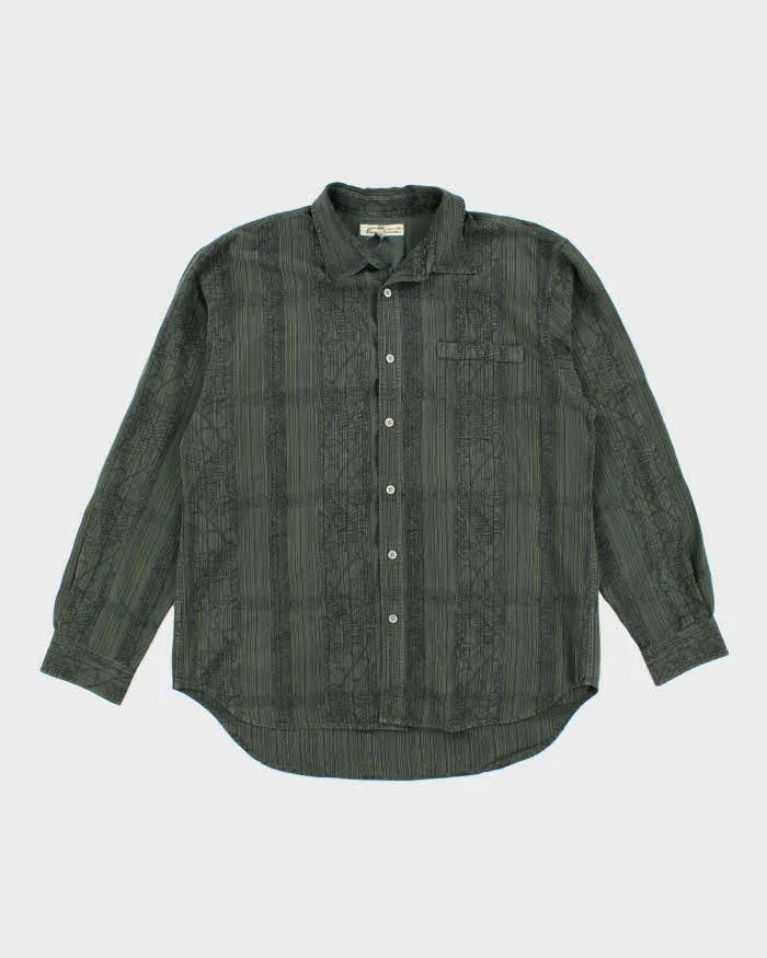 Vintage Tommy Bahama Long Sleeve Silk Shirt - XL sold by Rokit