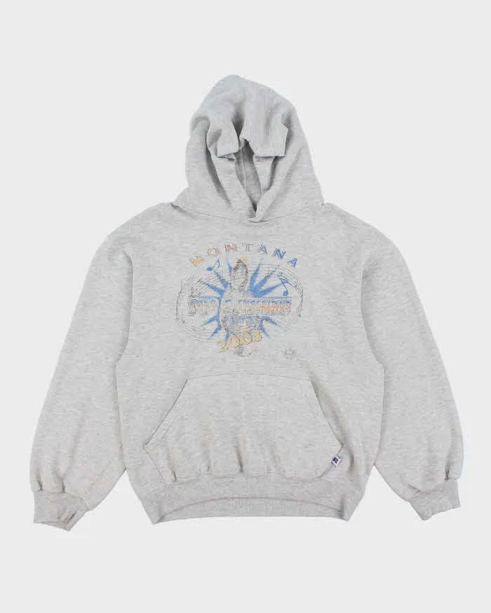 Vintage 2000's Russell Athletic Montana Hoodie - M sold by Rokit