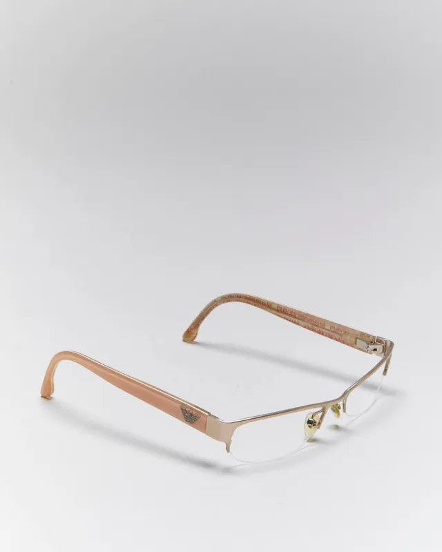 Vintage Y2k 00s Emporio Armani Glasses Frames made by Rokit