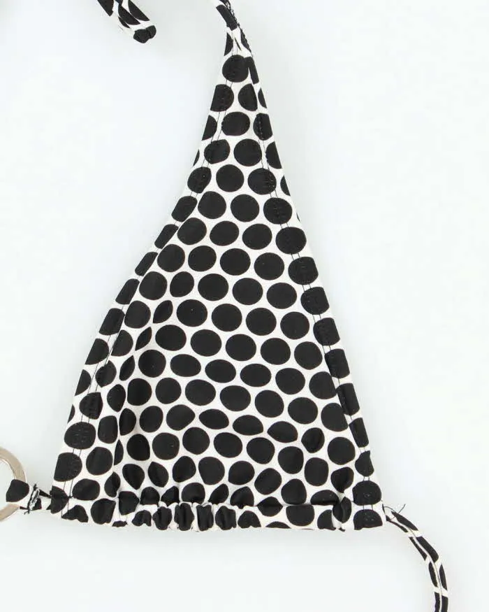 Vintage Y2k 00s Pure Alfred Sung Polka Dot Bikini Top - M sold by Rokit product image thumbnail 3