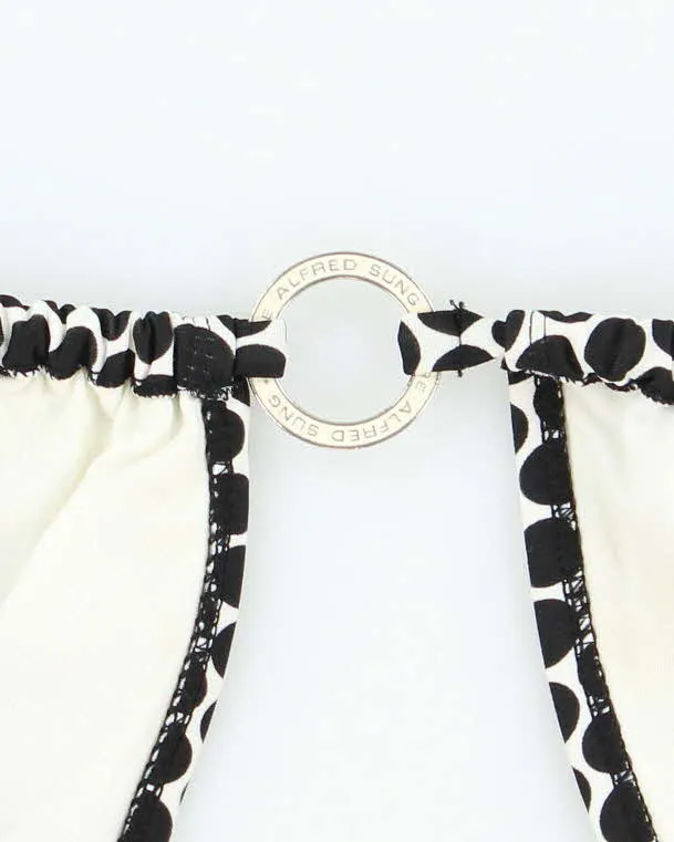 Vintage Y2k 00s Pure Alfred Sung Polka Dot Bikini Top - M sold by Rokit product image thumbnail 5