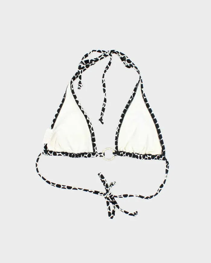 Vintage Y2k 00s Pure Alfred Sung Polka Dot Bikini Top - M sold by Rokit product image thumbnail 2