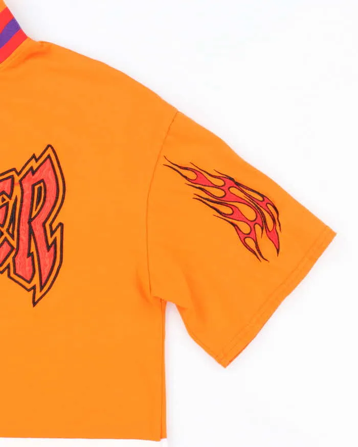 Vintage 90's Trixter Baseball Logo Quarter Zip Shirt - L sold by Rokit product image thumbnail 4