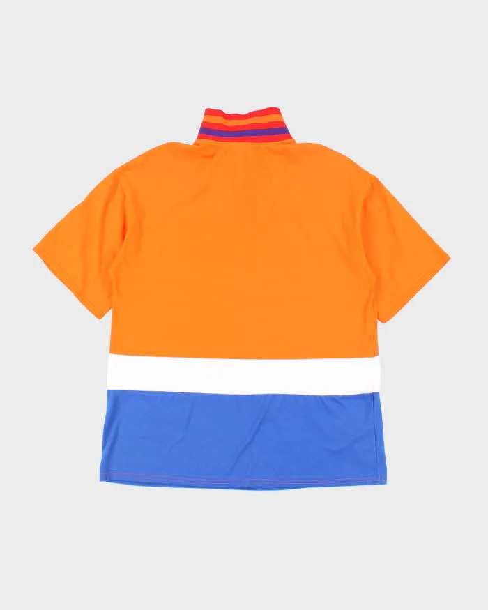 Vintage 90's Trixter Baseball Logo Quarter Zip Shirt - L sold by Rokit product image thumbnail 2