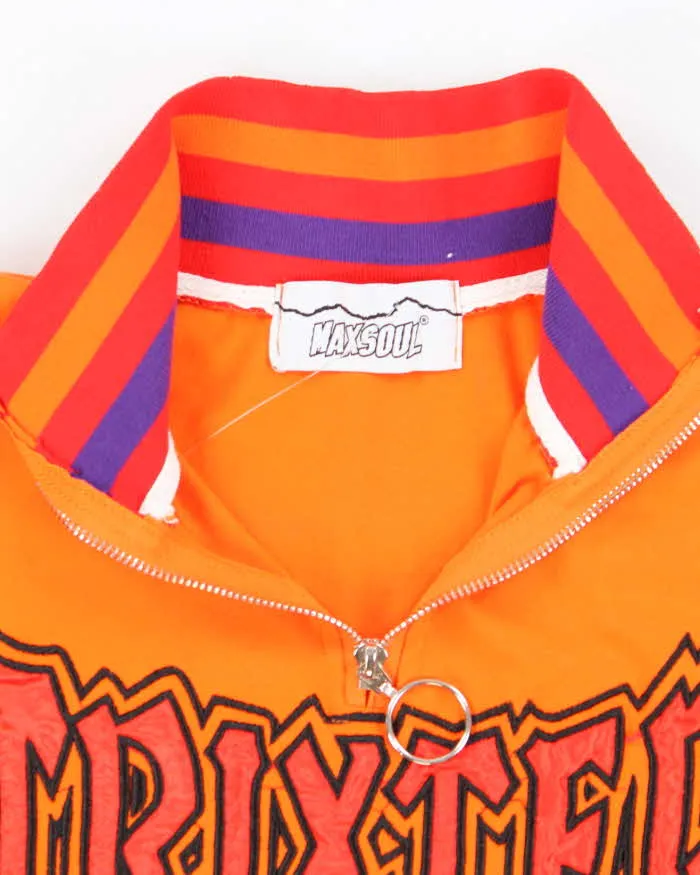 Vintage 90's Trixter Baseball Logo Quarter Zip Shirt - L sold by Rokit product image thumbnail 5