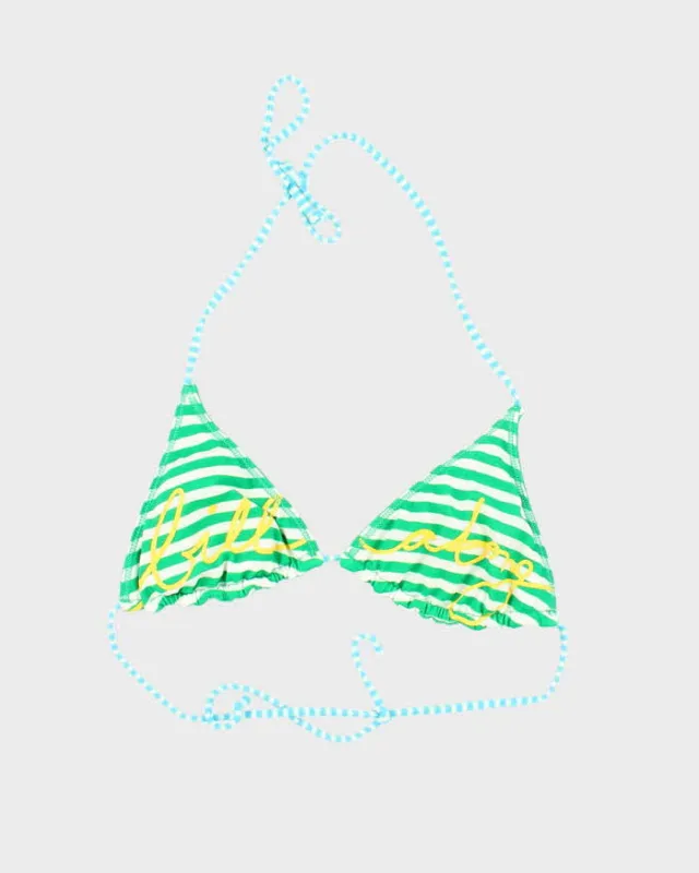 Vintage Y2k 00s Billabong Reversible Bikini Top - S sold by Rokit