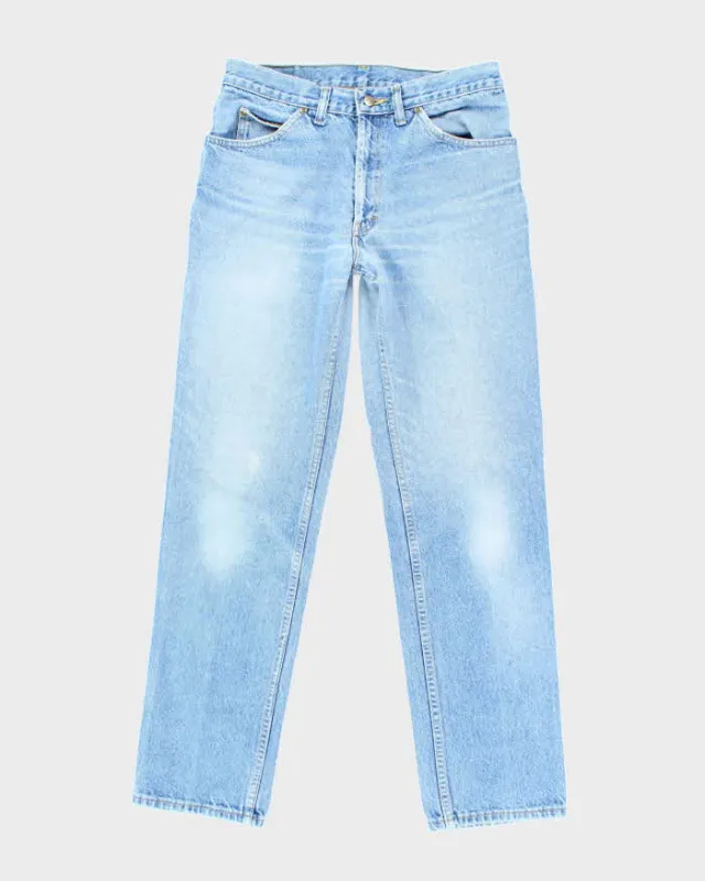 Vintage 90's Lee Light Wash Straight Leg Jeans - W28 L31 sold by Rokit