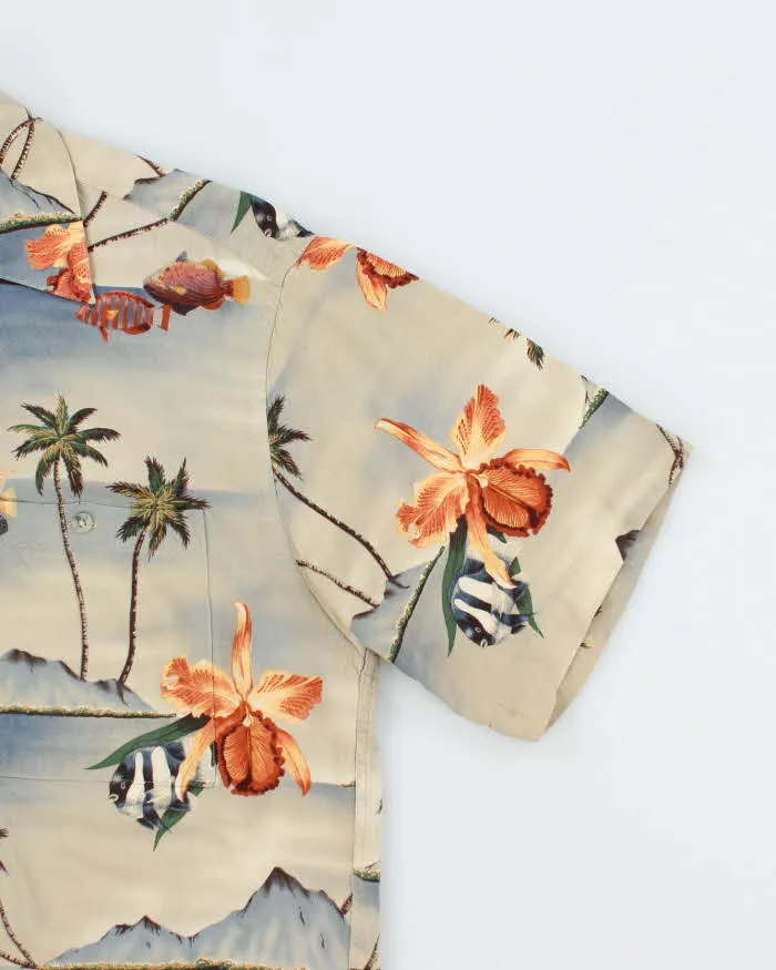 Vintage 2000's Pierre Cardin All Over Print Hawaiian Shirt - M sold by Rokit product image thumbnail 4