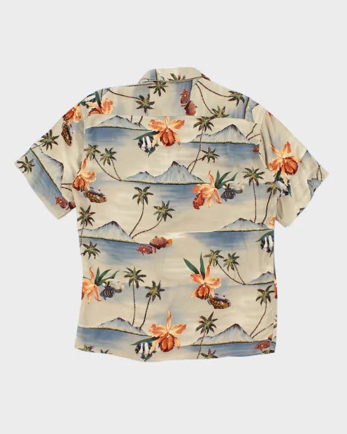 Vintage 2000's Pierre Cardin All Over Print Hawaiian Shirt - M sold by Rokit product image thumbnail 2