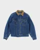 Vintage 80's Lee Storm Rider Dark Wash Denim Jacket - M sold by Rokit