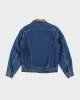 Vintage 80's Lee Storm Rider Dark Wash Denim Jacket - M sold by Rokit